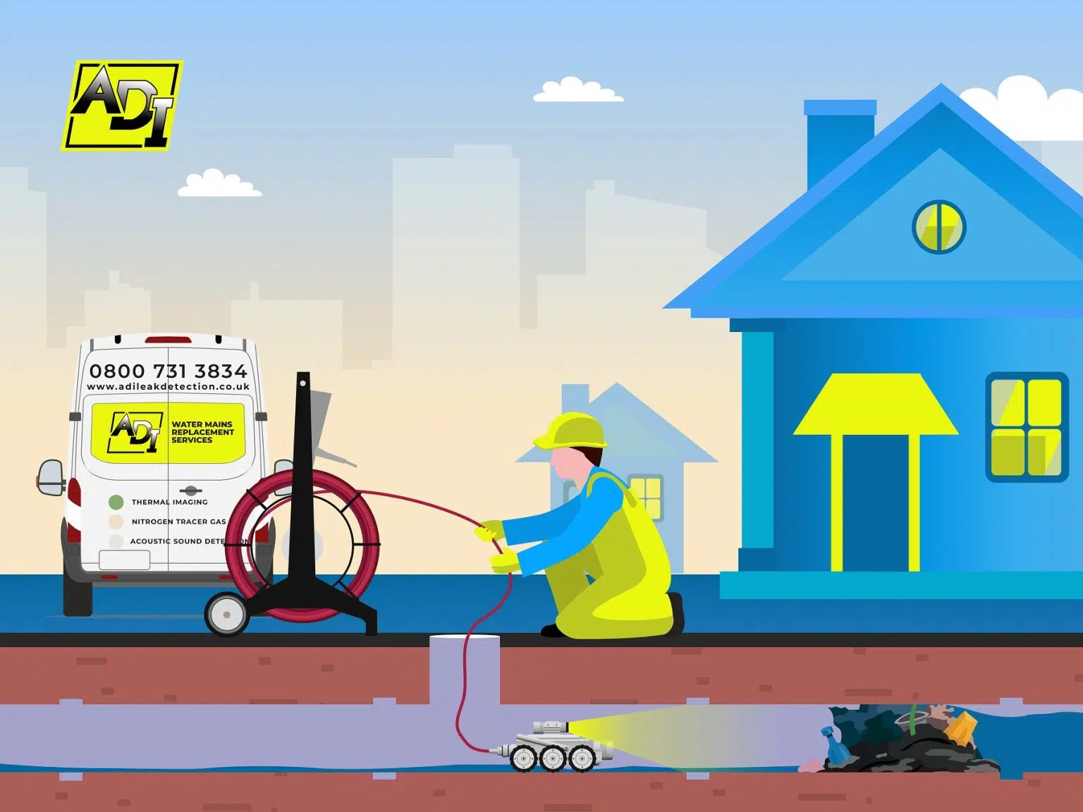 Drainage CCTV Surveys & Investigations Croydon